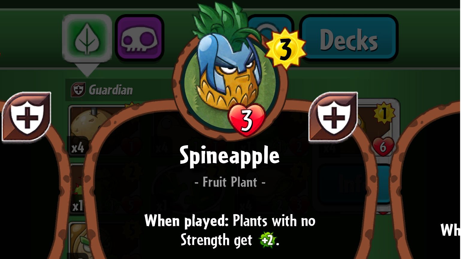 Plants vs. Zombies Heroes Spineapple