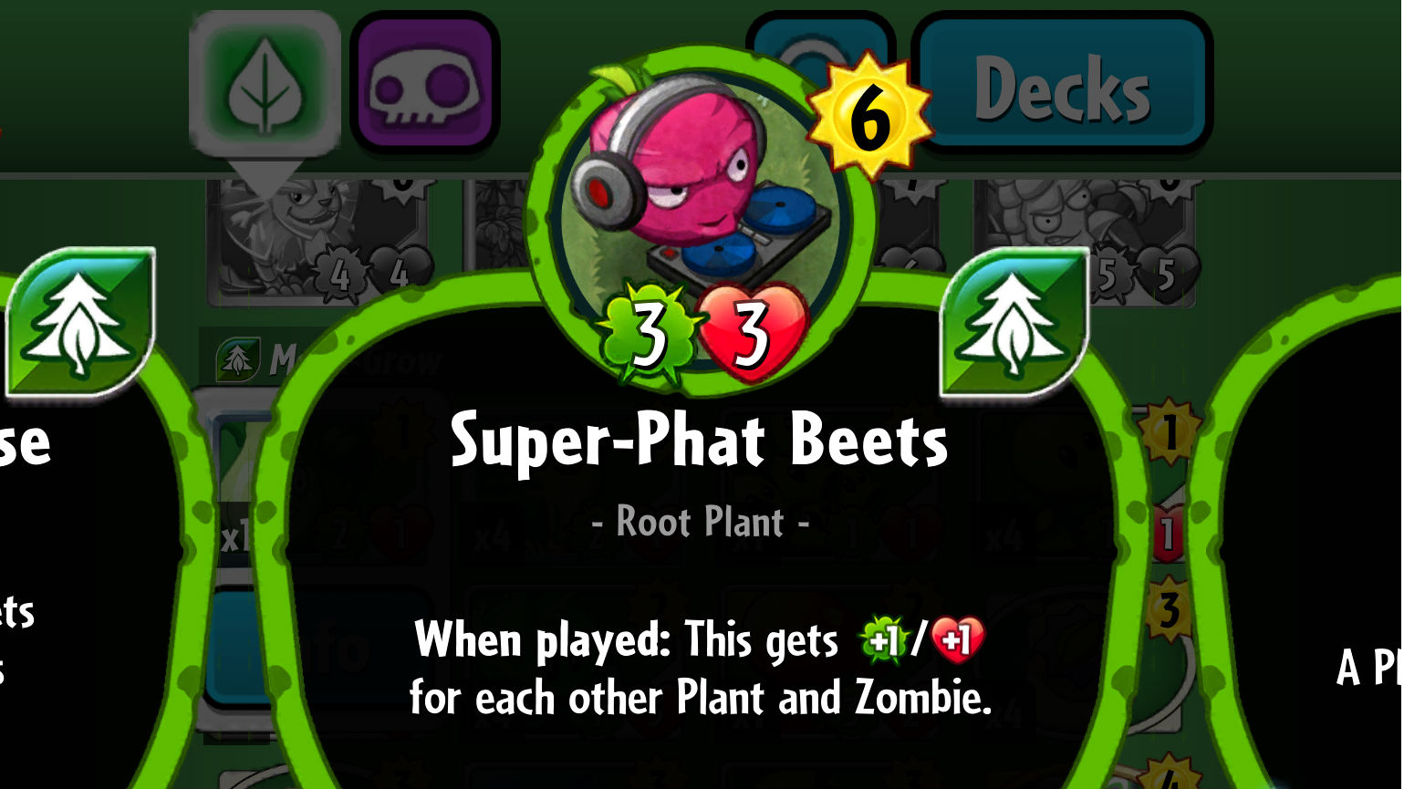 Plants vs. Zombies Super-Phat Beets