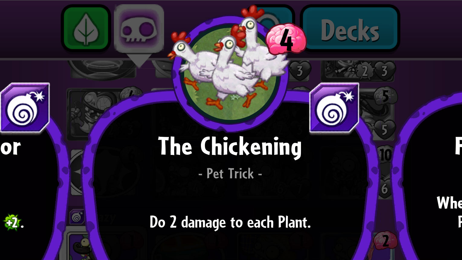 Plants vs. Zombies Heroes The Chickening
