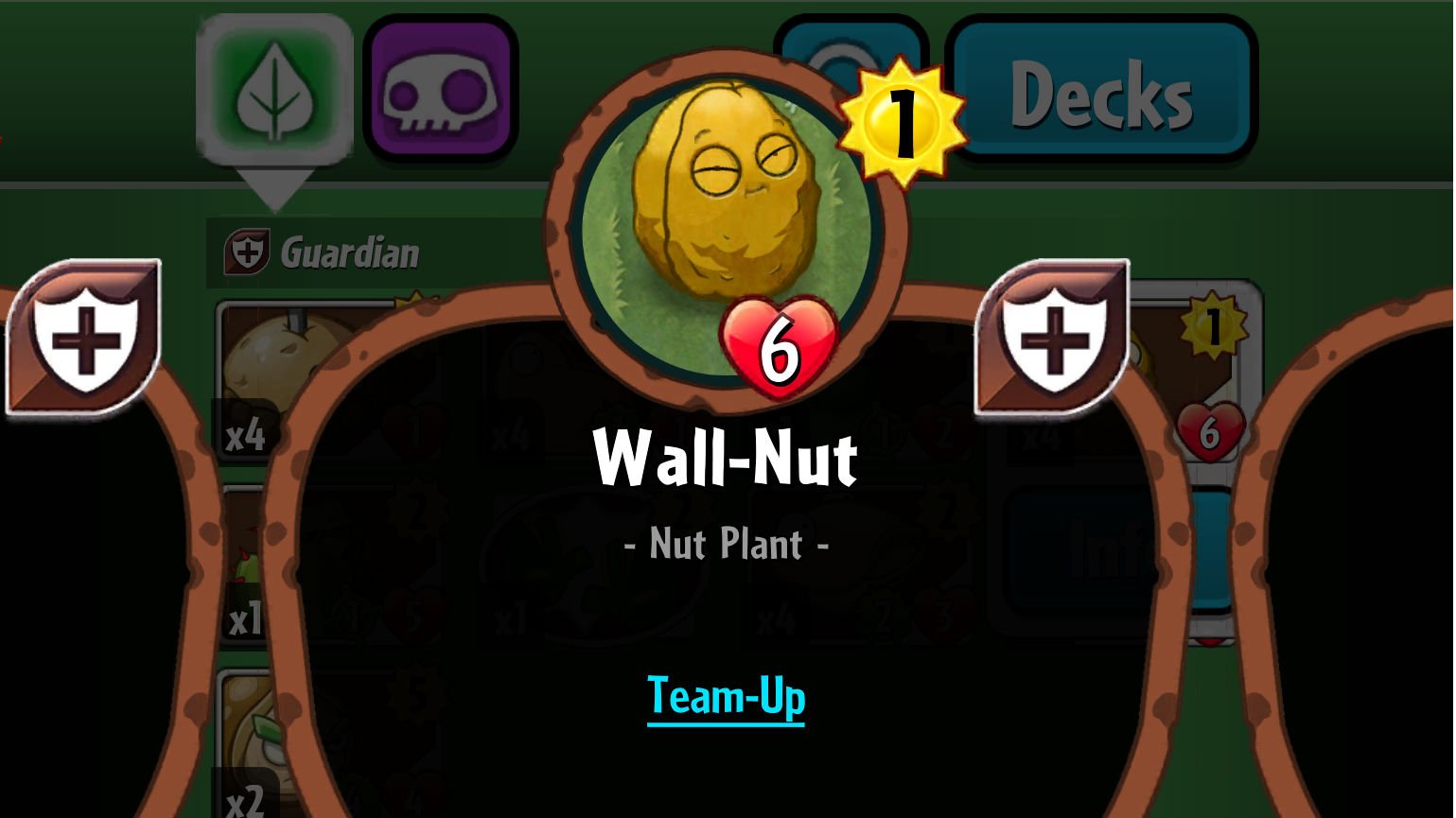 Plants vs. Zombies Heroes Wall-Nut