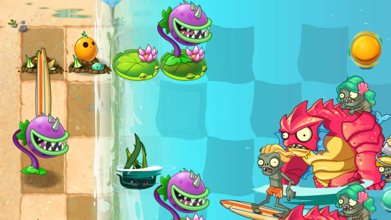 Summer’s Not Over: Plants Vs Zombies 2 Goes to Big Wave Beach