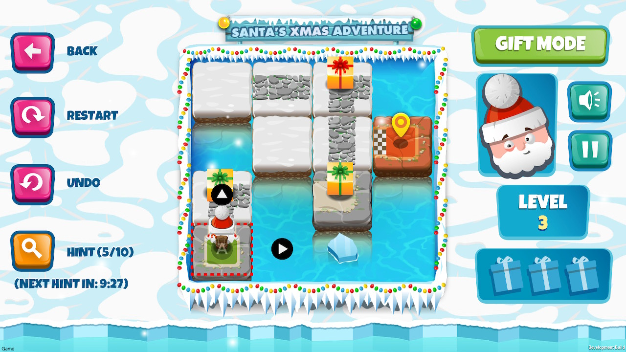 Santa’s Xmas Adventure is a Festive Sliding Puzzler with 3 Modes and 720 Stages, Out Now on Switch