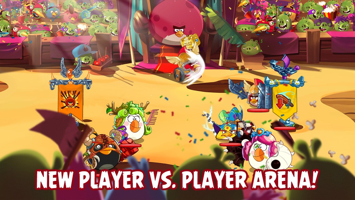Bird Fight! Angry Birds Epic PvP Now Available