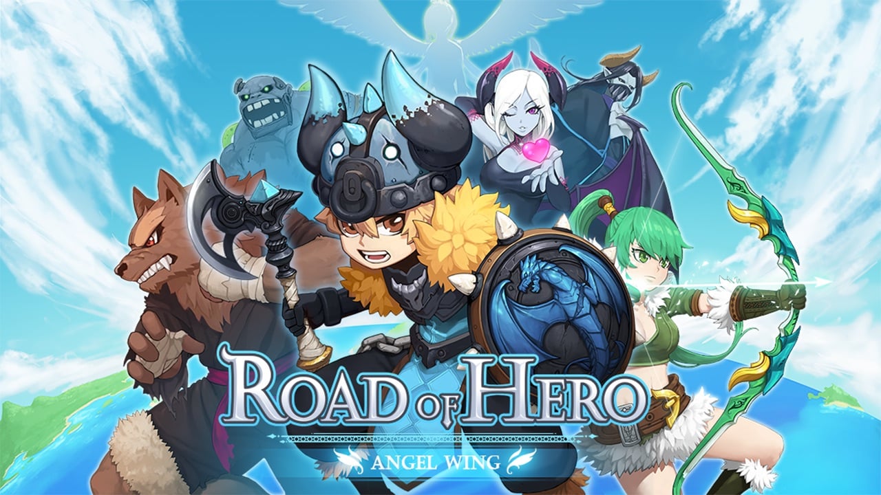 Mobile idle RPG Road of Hero contains 12v12 PvP battles