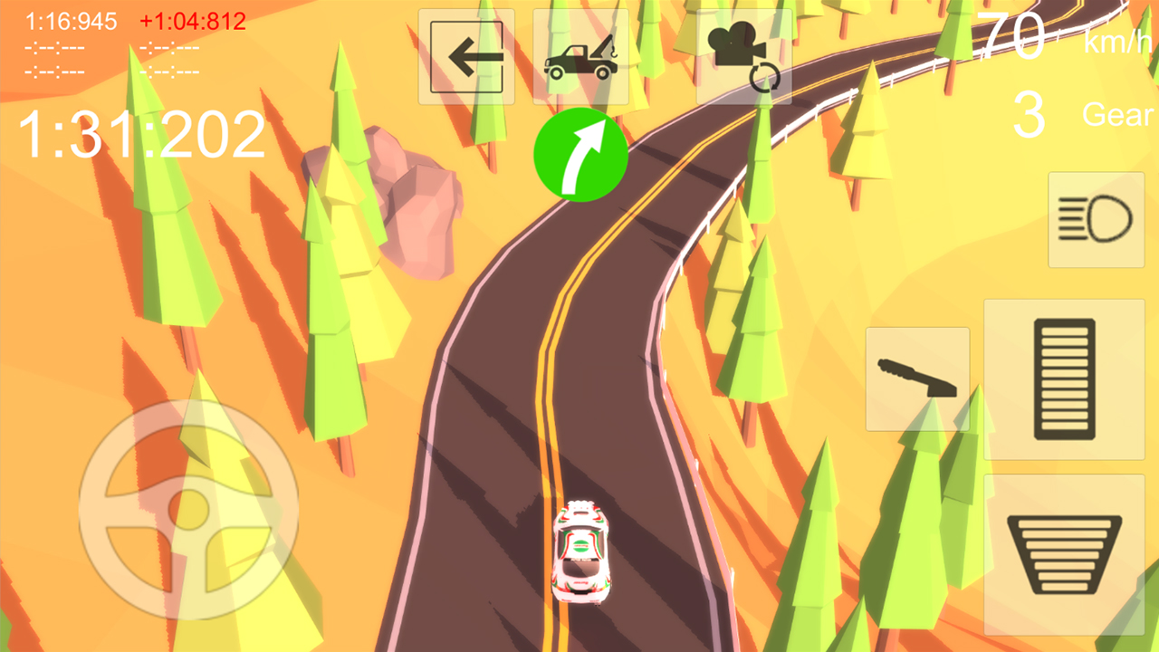 Rally Legends is a mobile racer with technical chops and visual flair