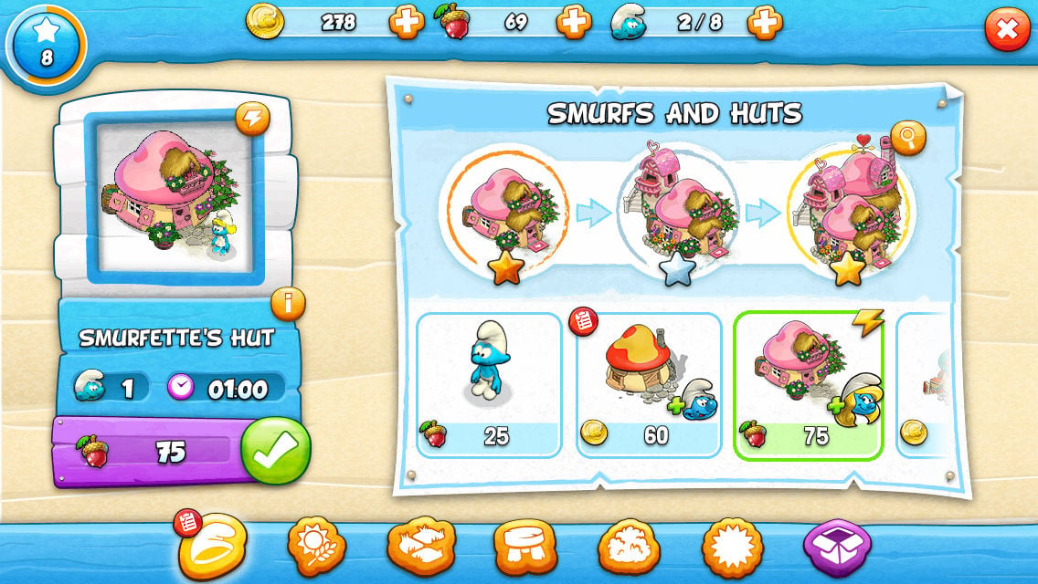 Smurfs' Village and the Magical Meadow Tips Cheats Strategies