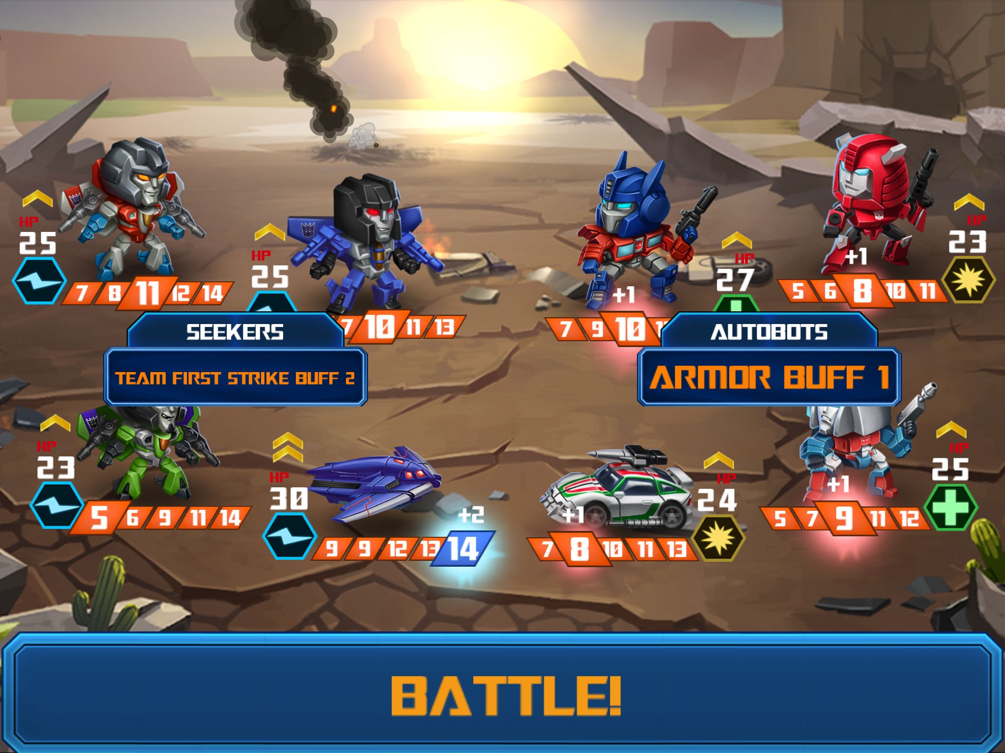 Transformers Battle Tactics Tips Cheats Strategies