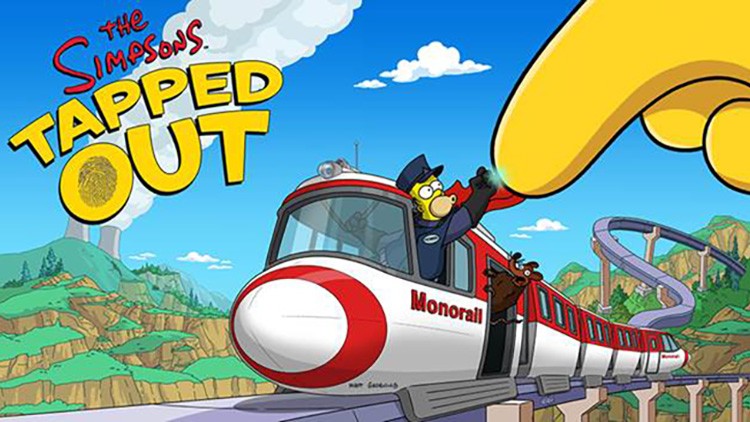 The Simpsons Tapped Out Monorail Update Pulls into Station