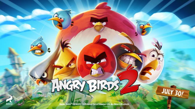 Angry Birds 2 is Coming July 30th