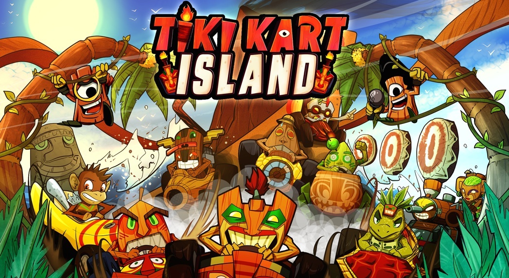 Tiki Kart Island is a stunning, huge kart racer with real-time multiplayer and a track editor