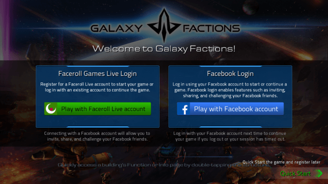Galaxy Factions