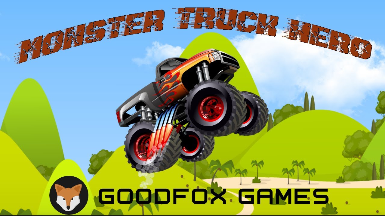 Monster Truck Hero is a Side-Scrolling Arcade Racer with HD Visuals
