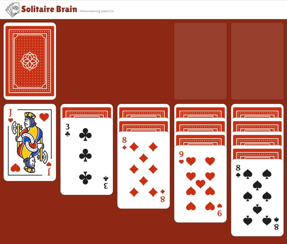 Solitaire Brain Is the Klondike-Centric Follow-Up to Popular Online Card Game Solitaired