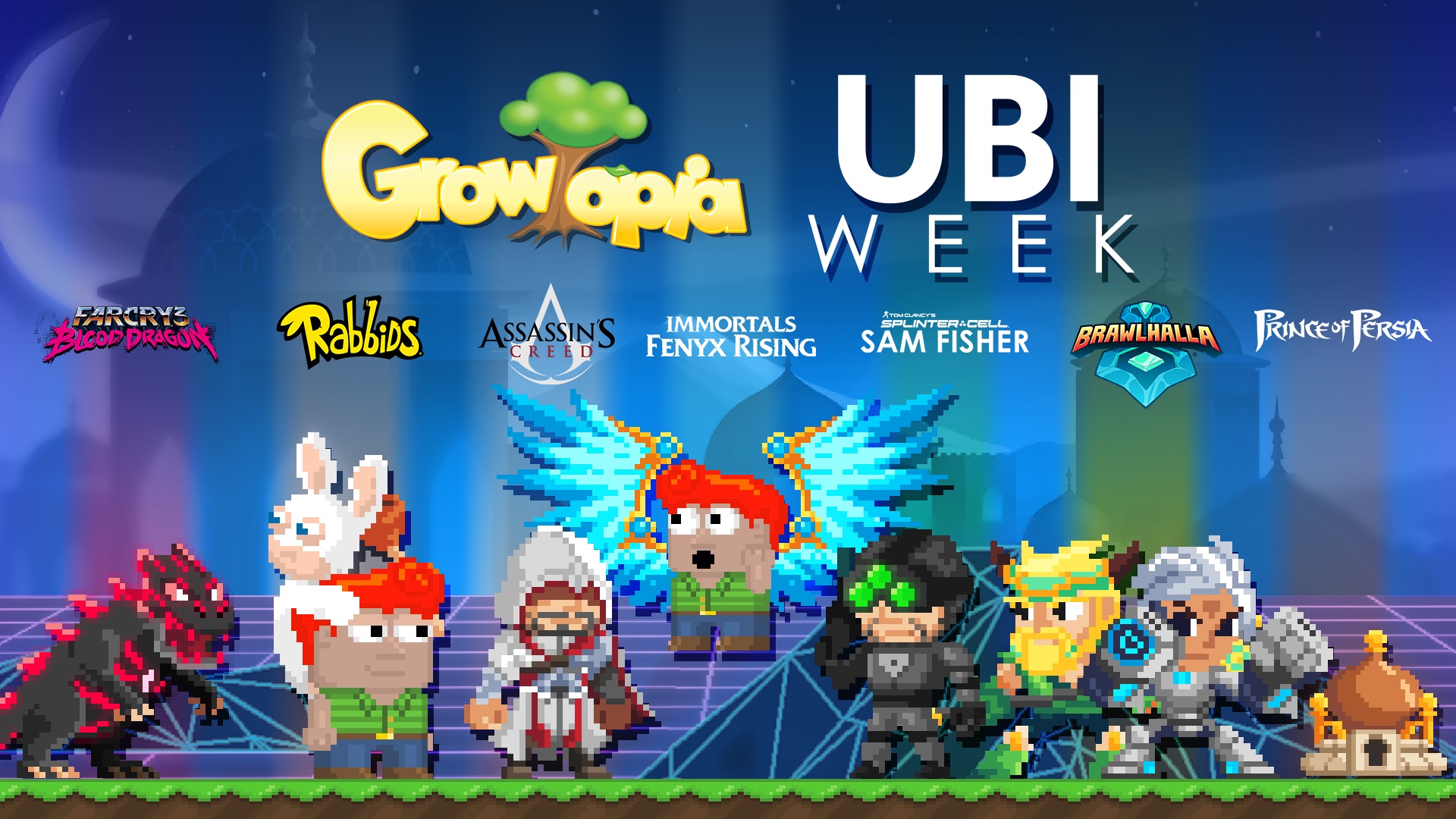Assassin’s Creed, Rabbids, Far Cry and More Coming to Growtopia in January Crossover Event