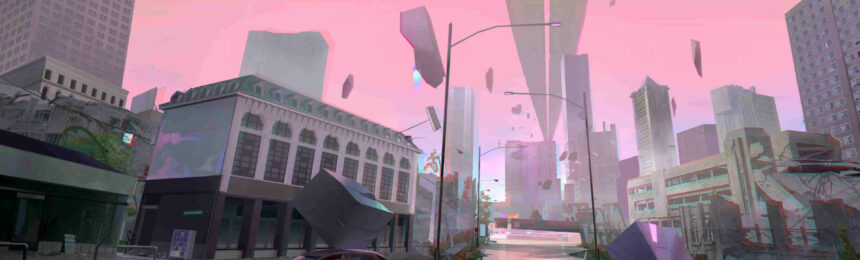 The urban landscape in Dislyte