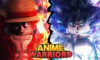 Characters from Anime Warriors Simulator.