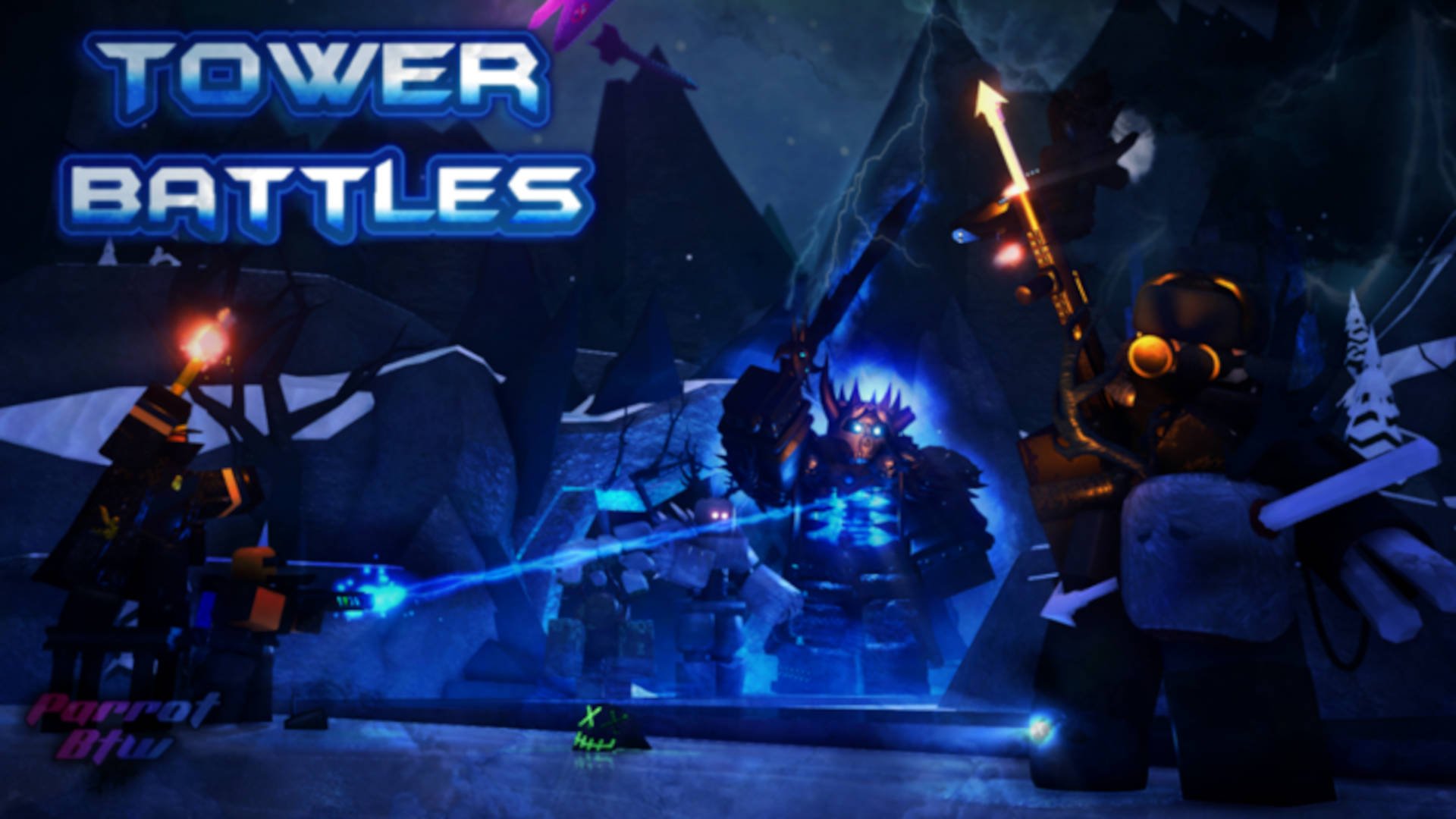 A combat scene from Tower Battles.