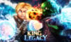 King Legacy characters and logo