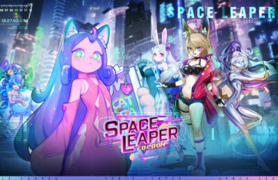 Space Leaper: Cocoon characters and logo