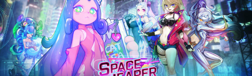 Space Leaper: Cocoon characters and logo