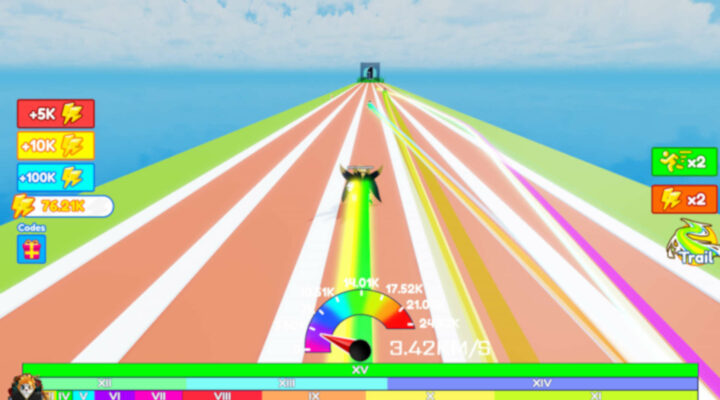 Speed Race Clicker gameplay