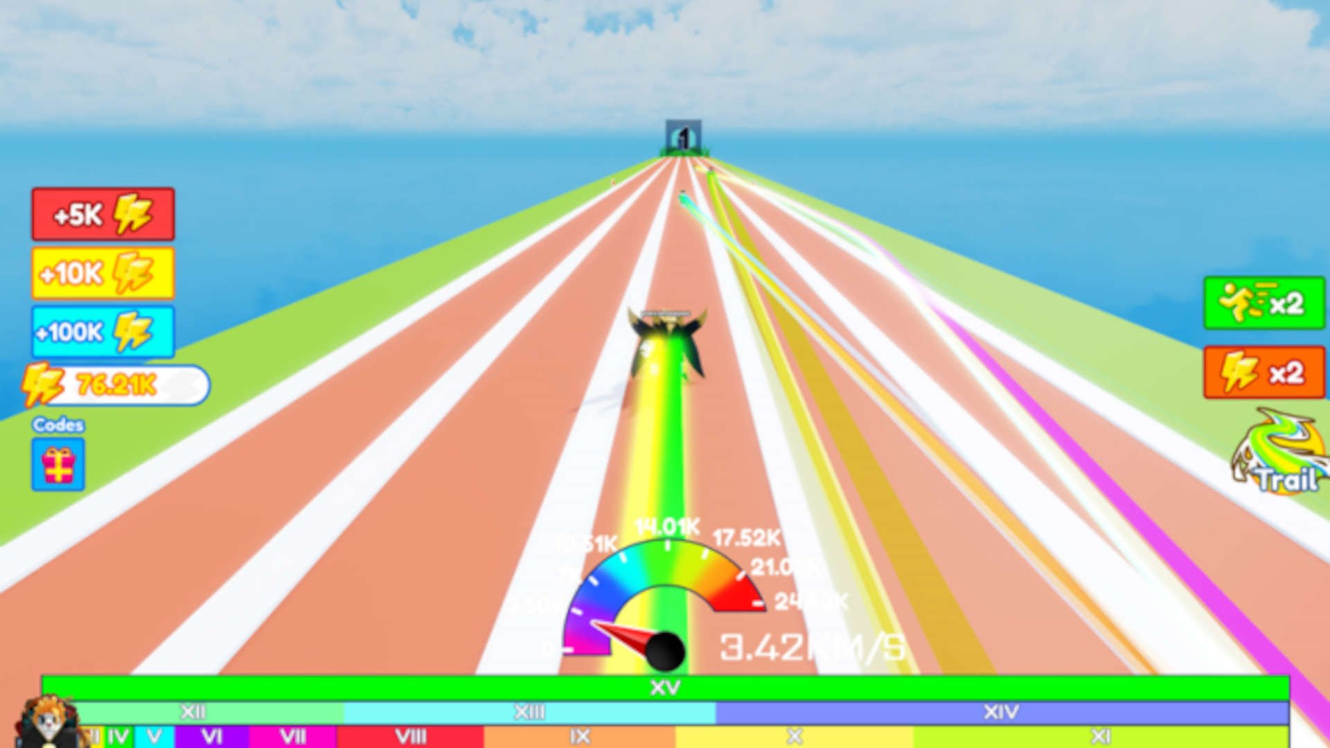 Speed Race Clicker gameplay