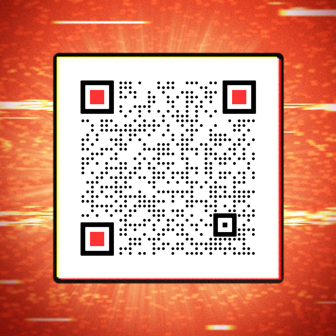 A WWE SuperCard QR code