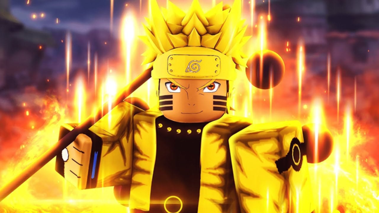 An Anime Roblox character stands proud, facing the camera, draped in golden attire in anime racing clicker.