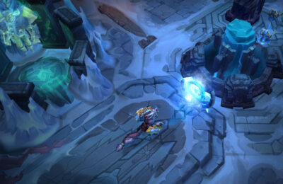 A character fighting in ARAM