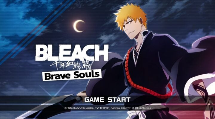 The featured image for our tier list, featuring the main protagonist from Bleach looking to his side at the camera with a night time moon-lit sky in the background.