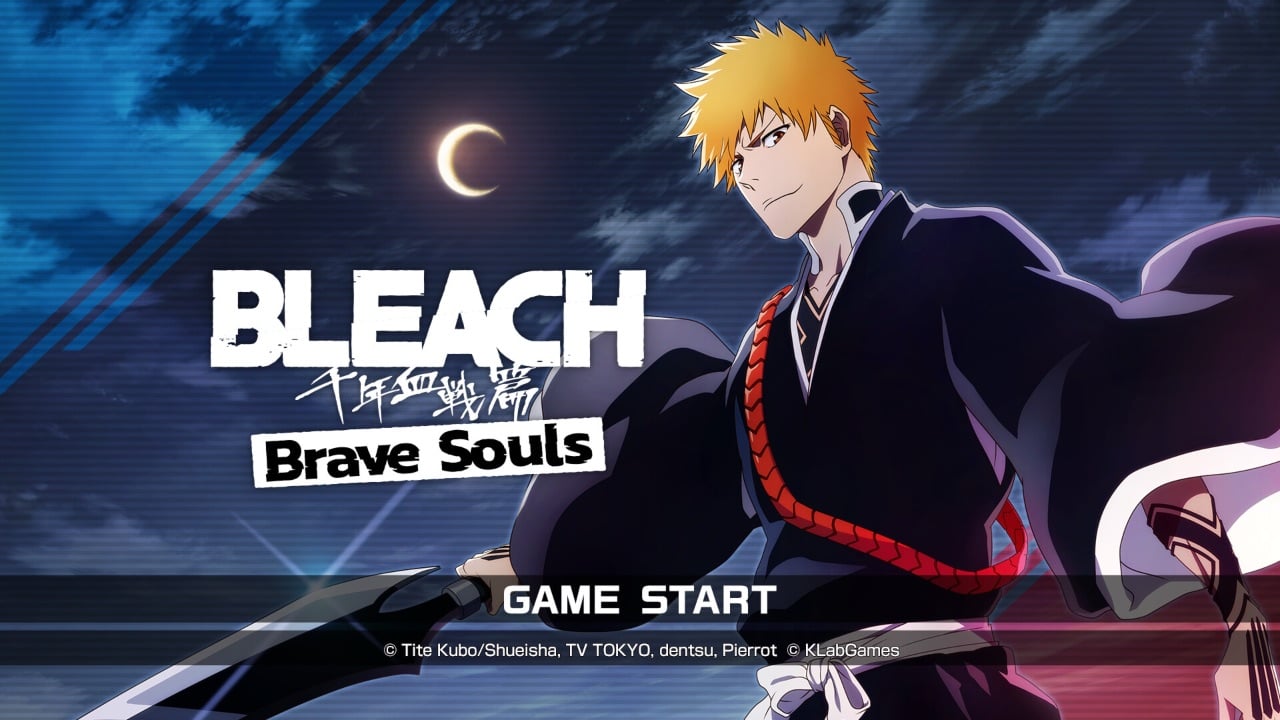 The featured image for our tier list, featuring the main protagonist from Bleach looking to his side at the camera with a night time moon-lit sky in the background.
