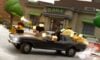 feature image for our ohio codes guide, the image features roblox characters in a car holding guns outside of a bank with money in the back of the car