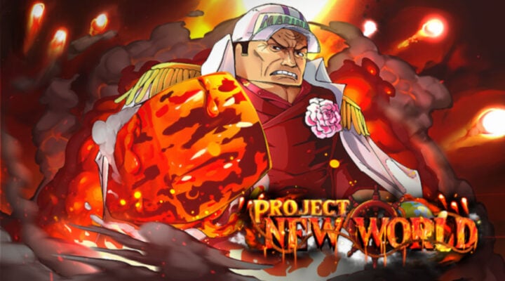Project New World character and logo