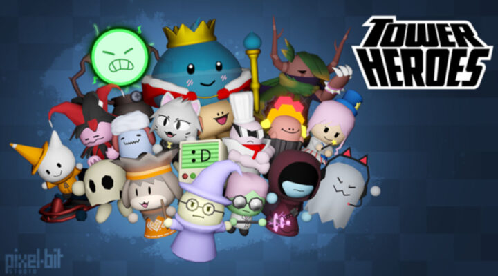 Tower Heroes characters.