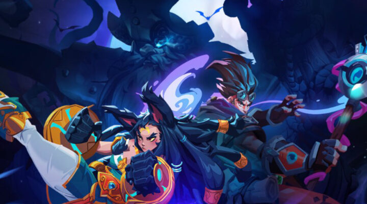 Torchlight Infinite characters fighting.
