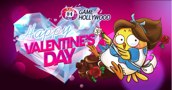 Game Hollywood Games Is Holding a Valentine’s Day Event with Double Points, Gift Packs, and More