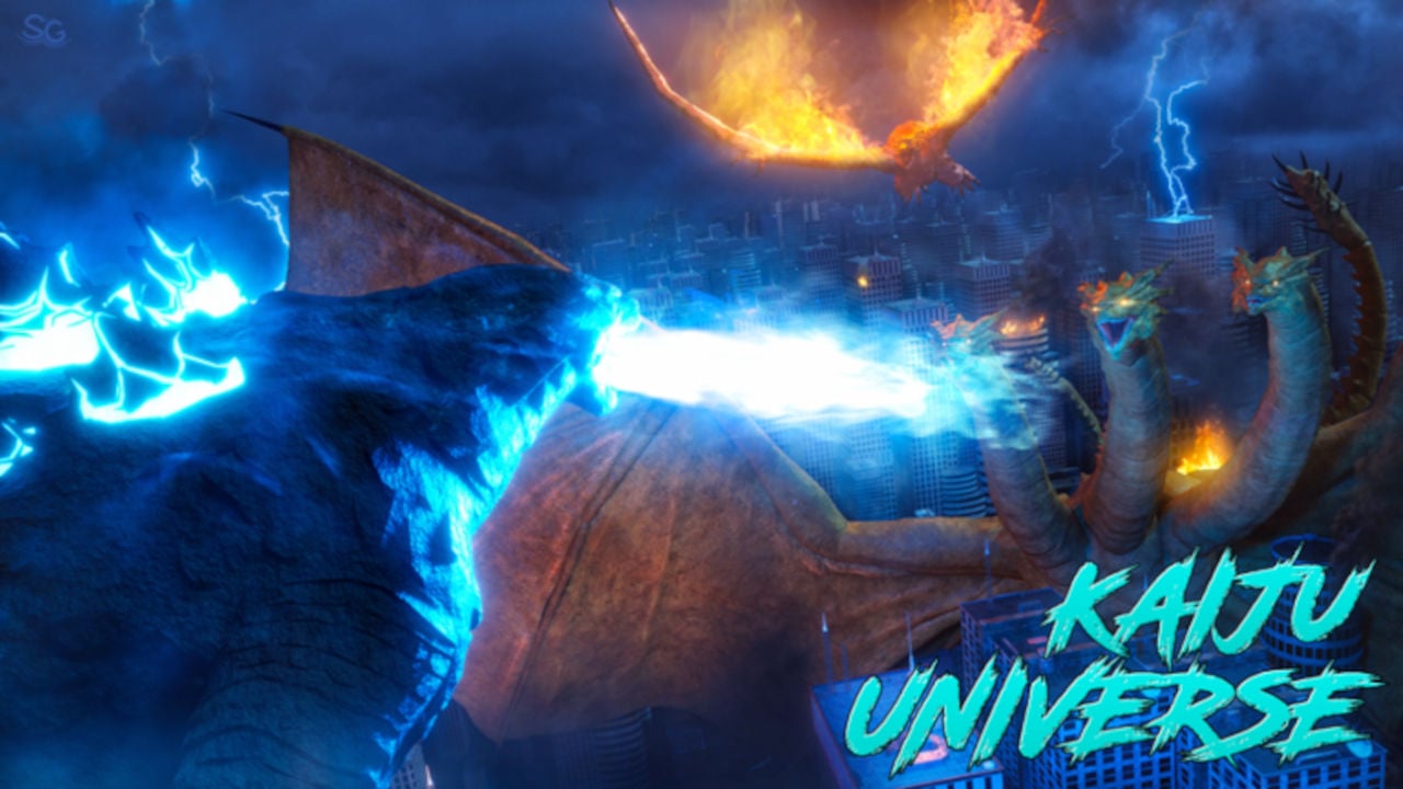 Kaiju Universe monsters fighting