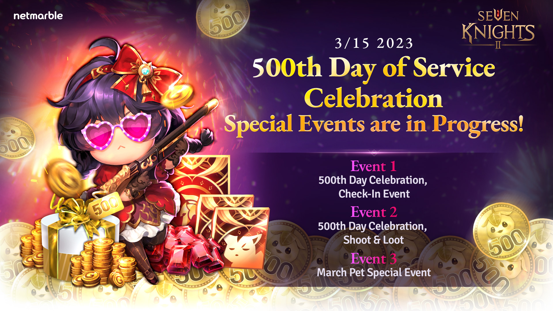 Seven Knights 2 Is Getting a Host of Events to Celebrate 500 Days of Service
