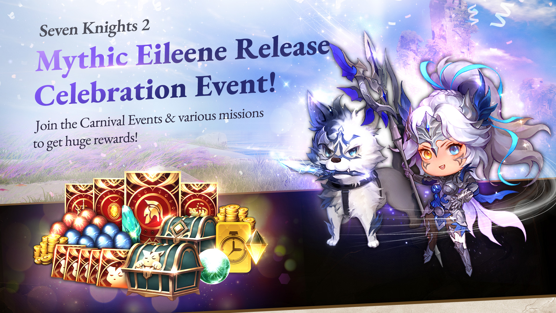 Seven Knights 2 Launches a Carnival Celebration to Welcome Immortal Lightning Empress Eileene