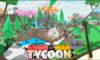 Feature image for our Anime War Tycoon codes guide. It shows several in-game environments, with a battle between several Roblox anime characters in the central panel.
