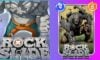 feature image for our marvel snap rockslide guide, the image features his cards from the game such as his basic card with his cost and power at the top as well as his logo, and also the art from his chibi variant card