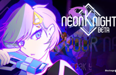 Neon Knights official artwork.