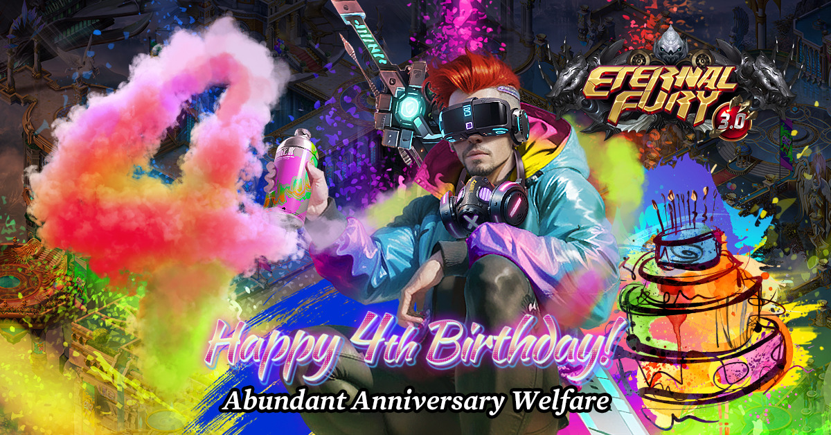 Browser MMORPG Eternal Fury Turns 4 with an Avalanche of Anniversary Giveaways