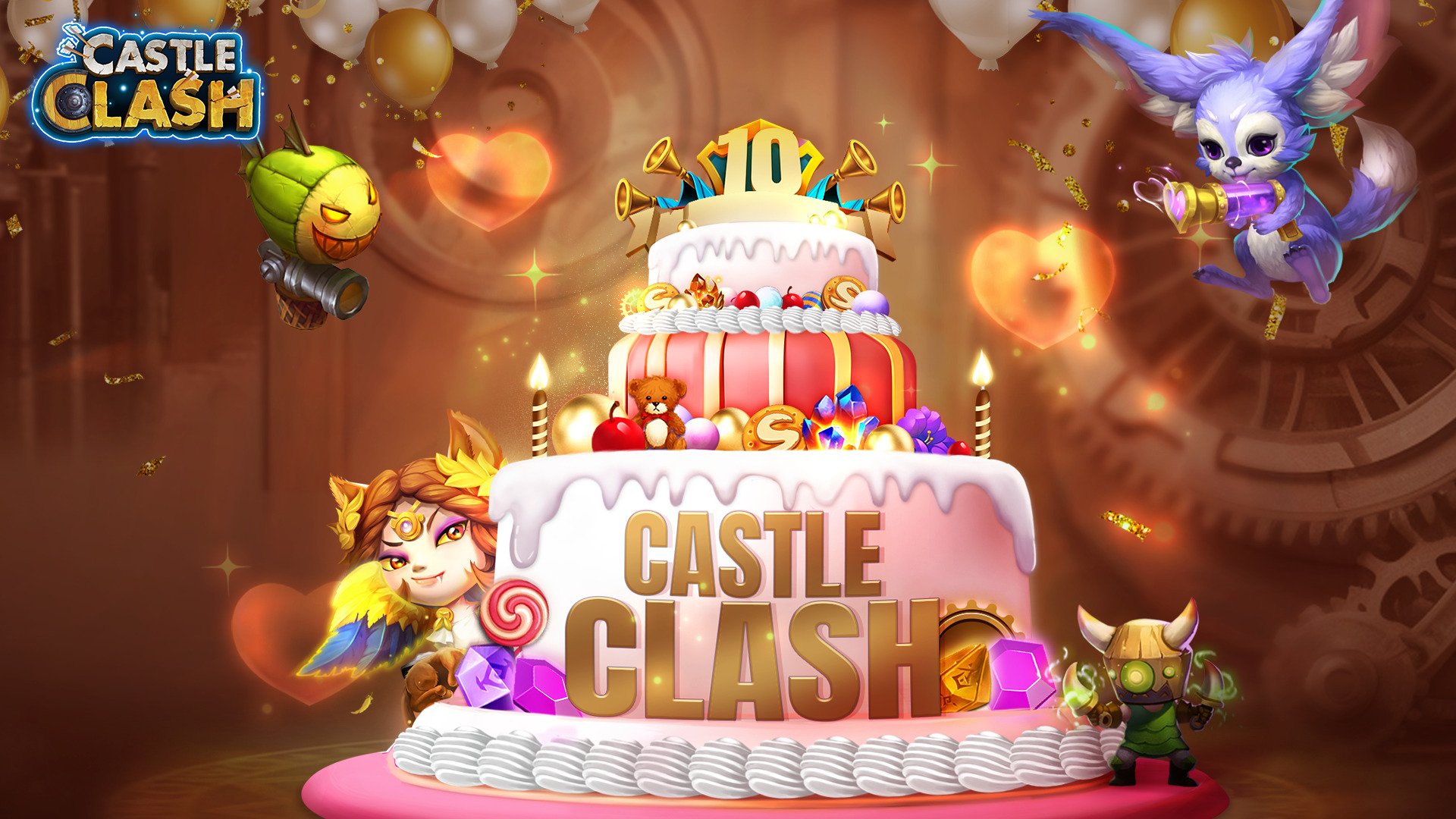 Castle Clash Celebrates its Tenth Anniversary With A Series of Exciting Events