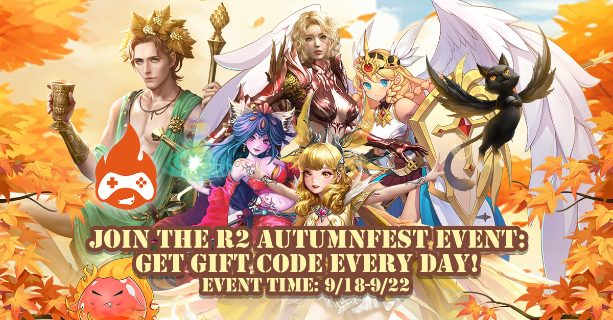R2 Games Is Giving Out R2 Points in a Huge Autumnfest Event