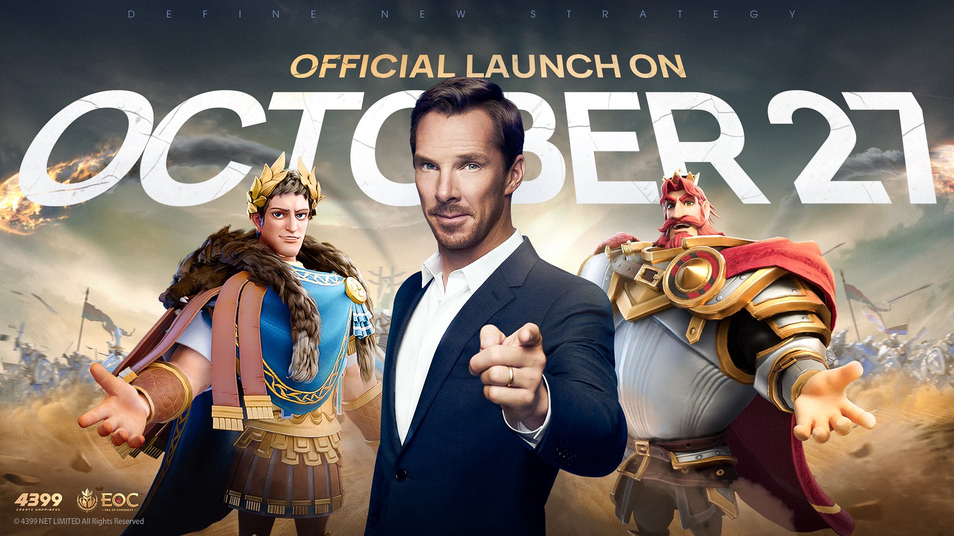 5 Reasons to be Excited for the Global Launch of Benedict Cumberbatch-Endorsed Era of Conquest