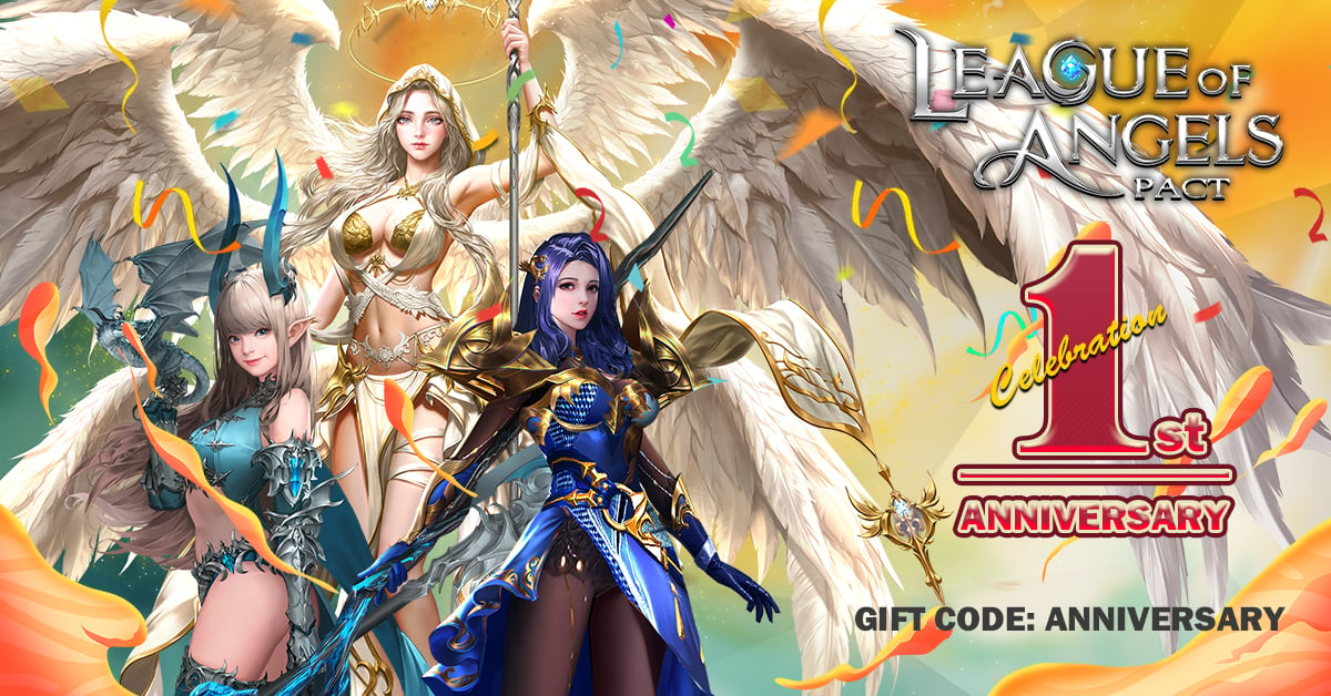 League of Angels: Pact Celebrating Its First Anniversary in Style