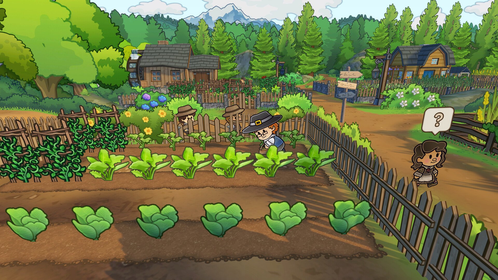 2D Farming Sim, Echoes of the Plum Grove, Now Has a Demo!