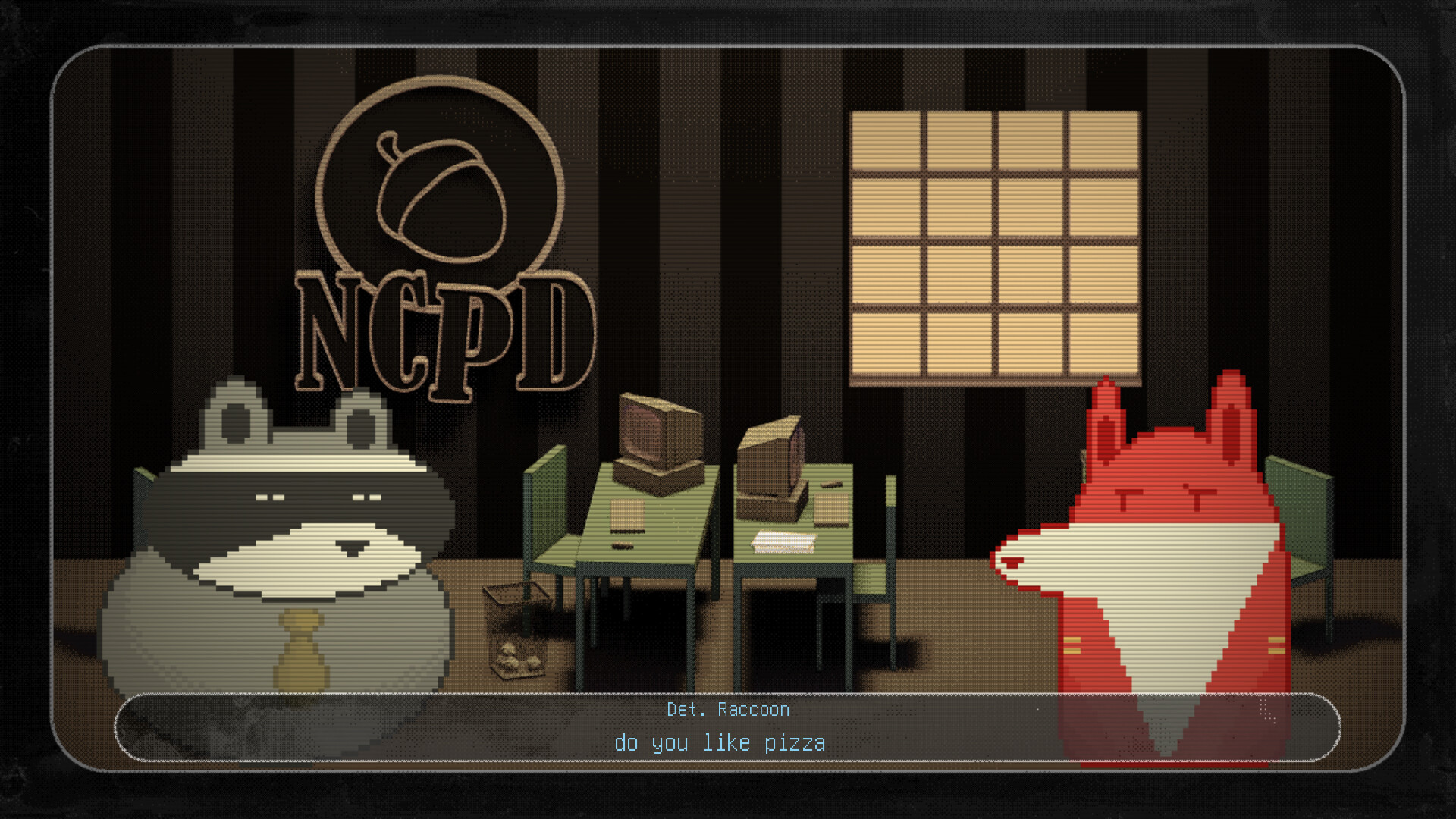 Nut City Blues is a Buddy Cop Adventure Featuring a Fox and a Raccoon
