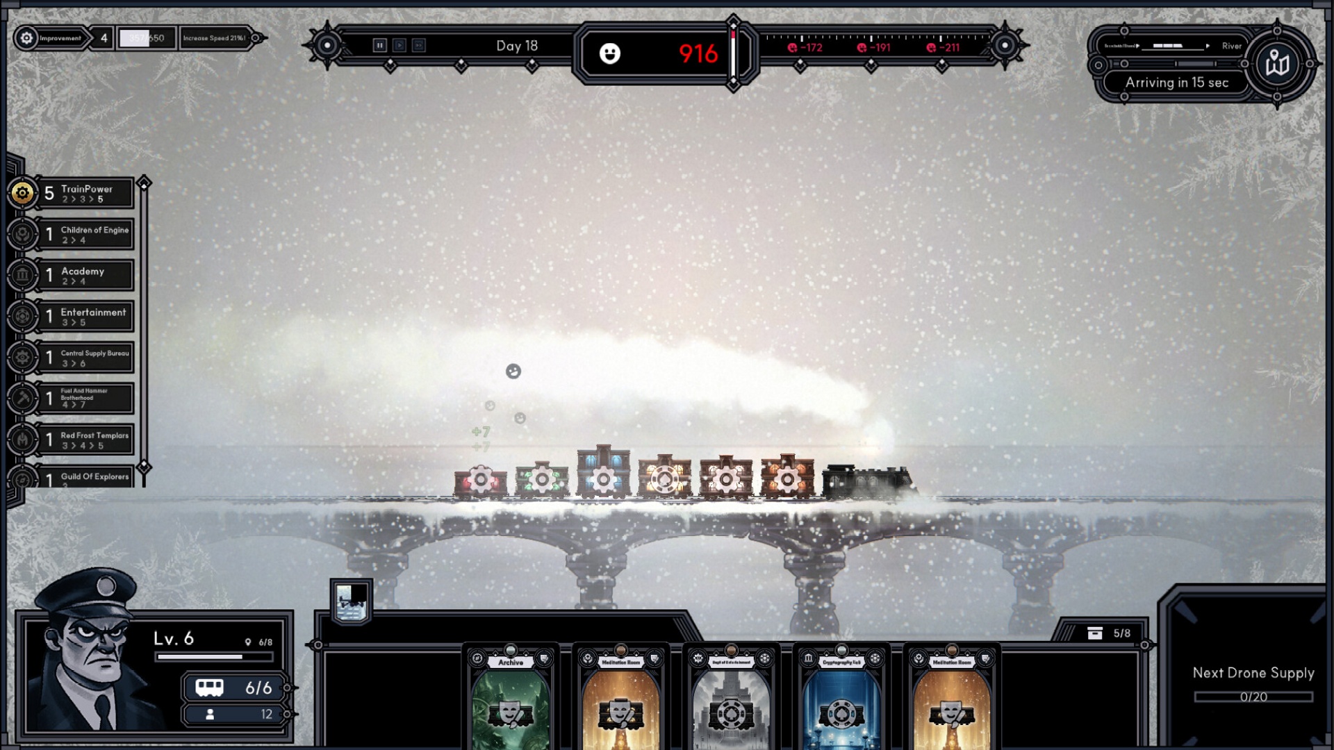 Snowpiercer Fans Might Like Frostrain, a New Deckbuilder Available On Steam